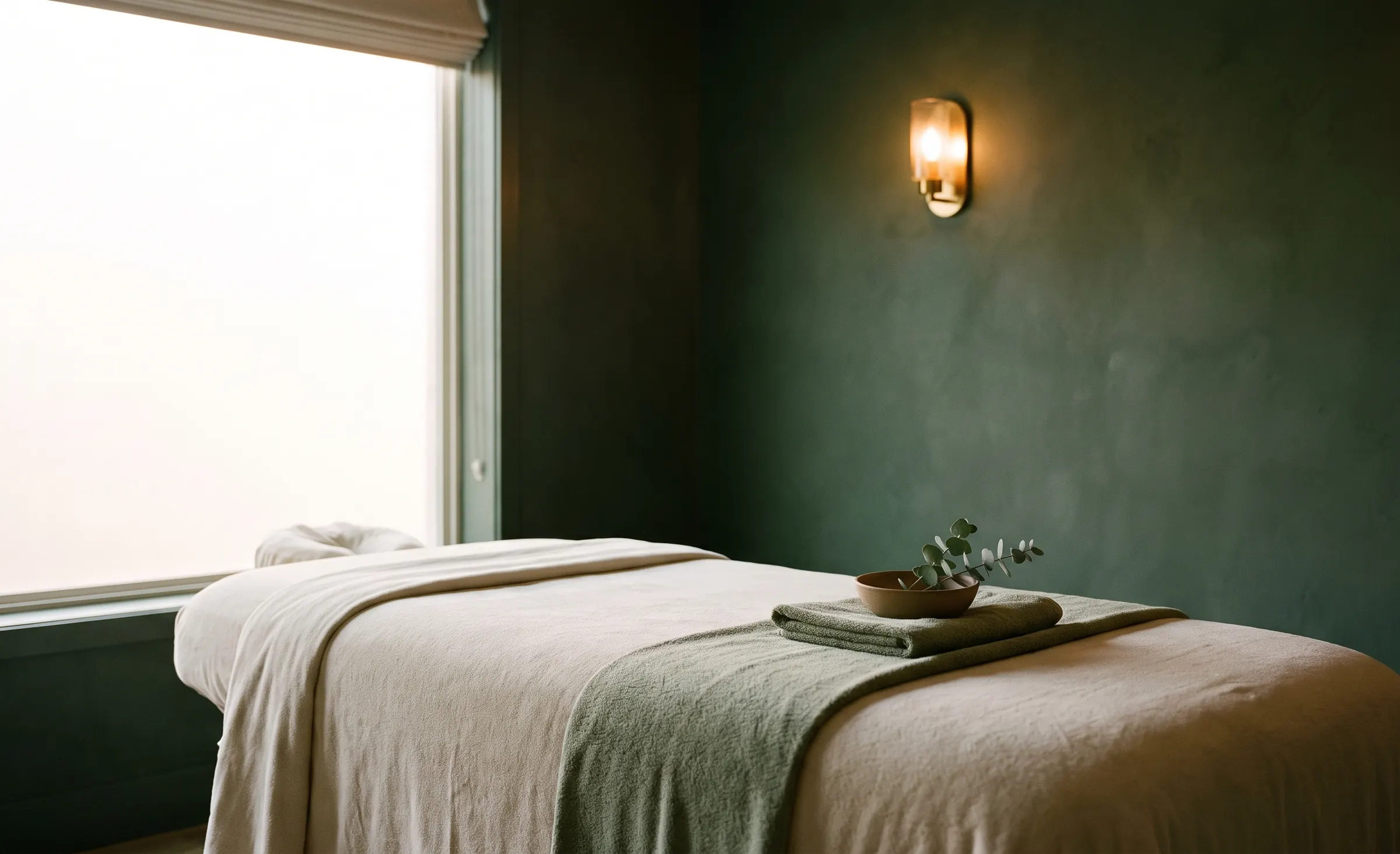 A treatment room at Nuvera Med Spa